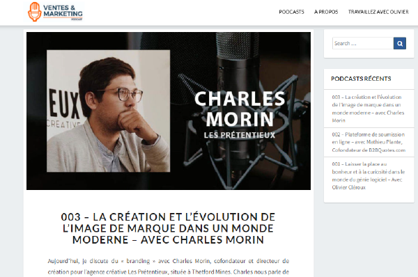 Podcast | Ventas y marketing podcast description