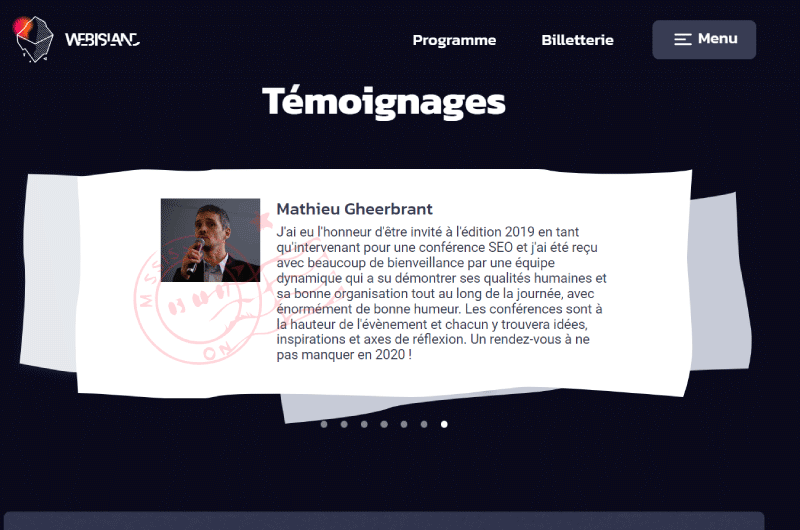 Events | WebIsland