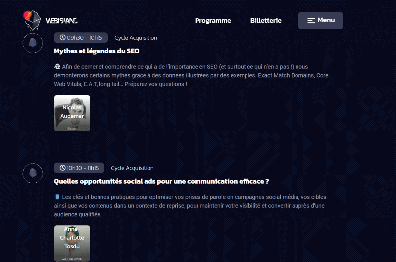 Events | WebIsland