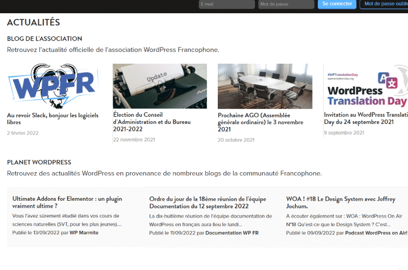 Eventos | WordPres Francia