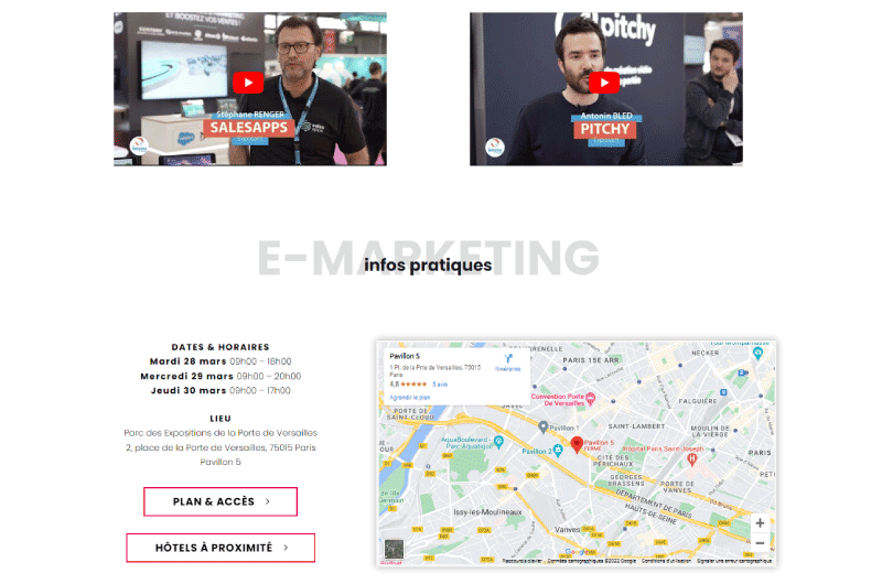 Eventos | E-marketing París