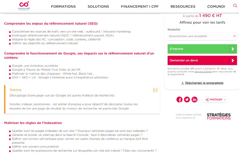 Formazione | Formazione SEO