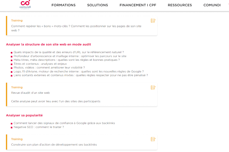 Formazione | Formazione SEO