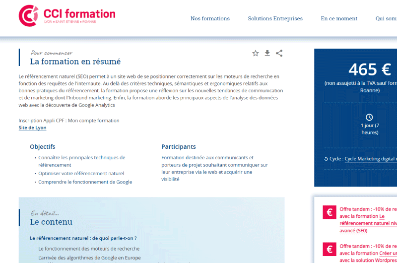 FORMATION | The basics of natural referencing (SEO)