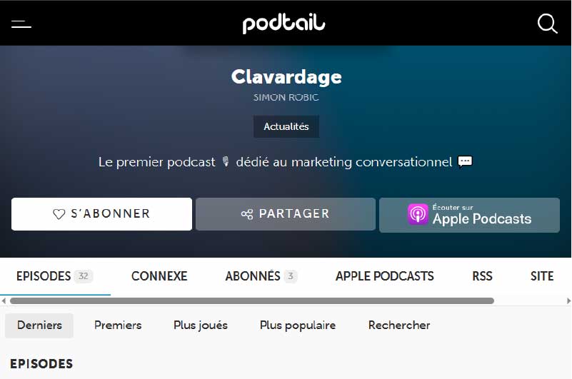 PODCAST | Clavardage