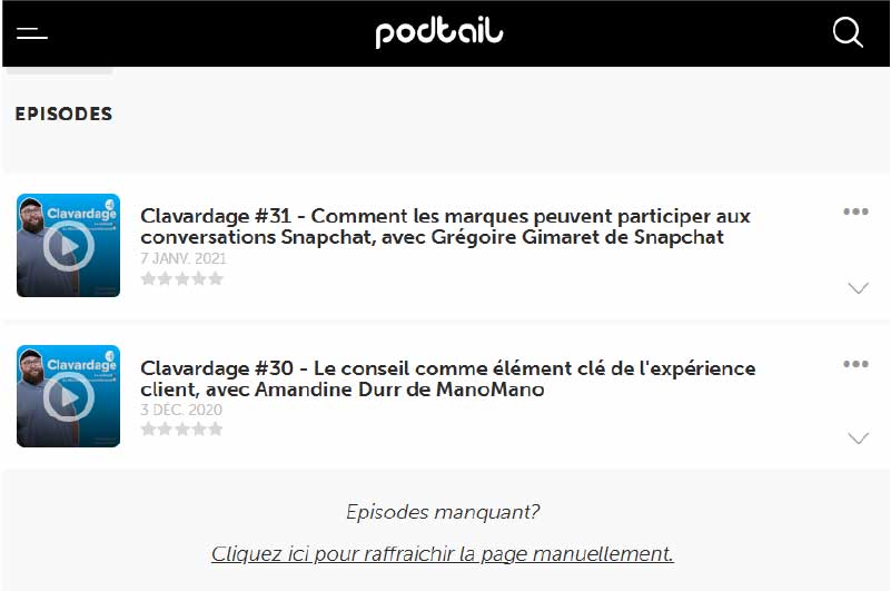 PODCAST | Clavardage