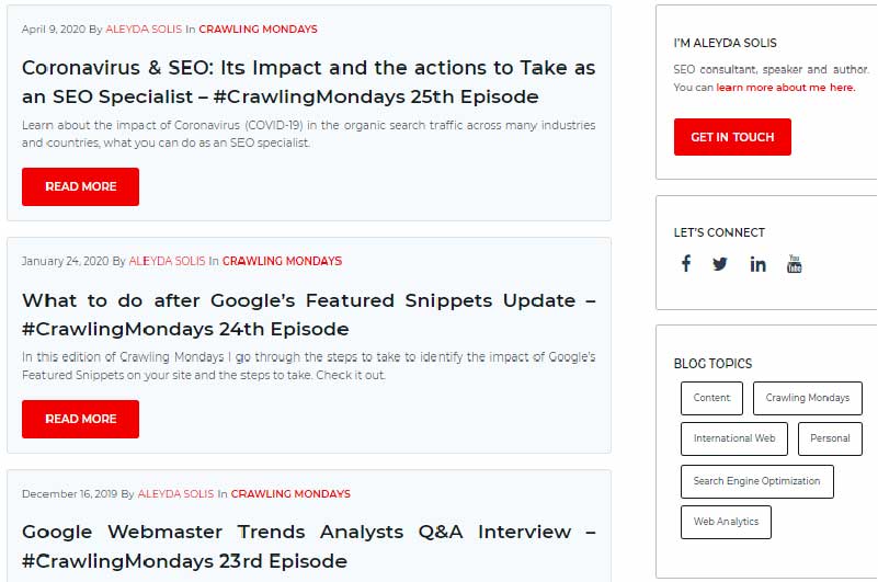 Podcast | Crawling Mondays