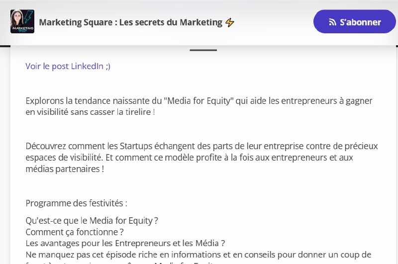 Podcast | Marketing Plaza