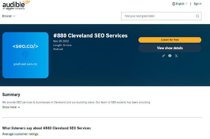 PODCAST | SEO Podcast