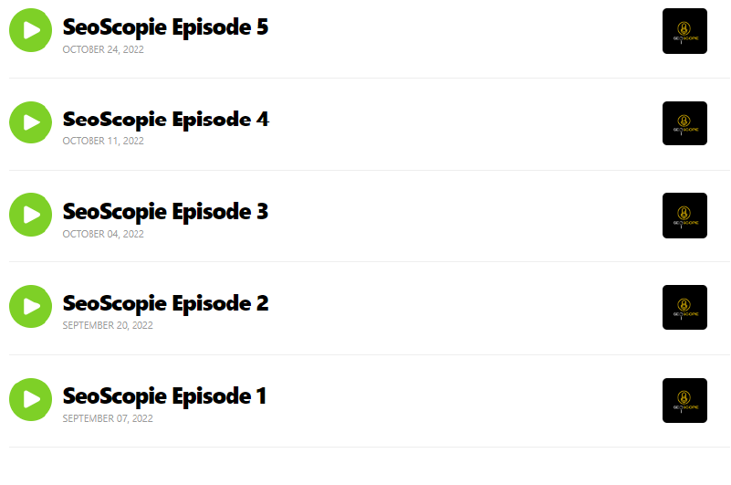 PODCAST | Seoscopie