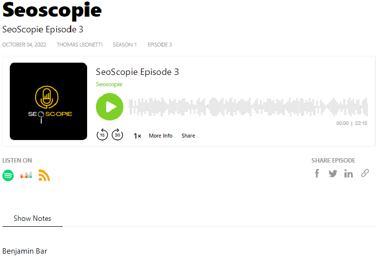 PODCAST | Seoscopie