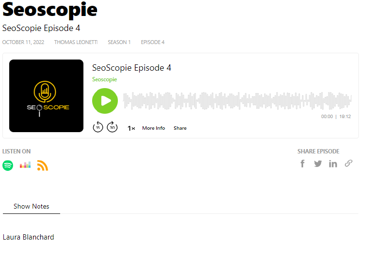 PODCAST | Seoscopie