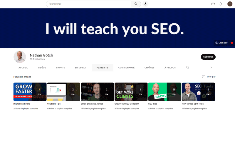 CANALES DE YOUTUBE | Nathan Gotch