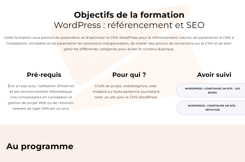 Formación | Formación WordPress y SEO