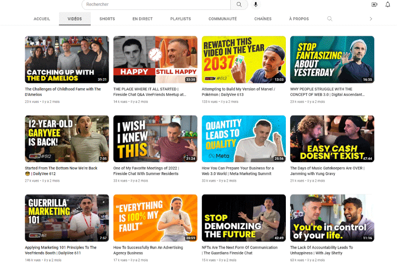 YOUTUBE CHAIN | Gary Vaynerchuk