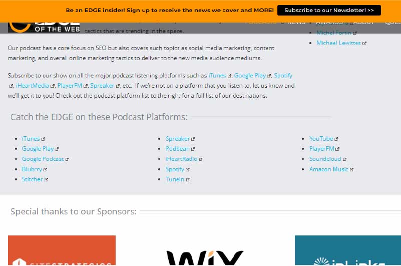 Podcast | EDGE of the Web