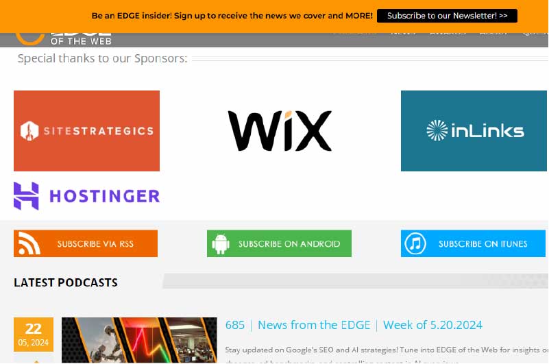Podcast | EDGE of the Web