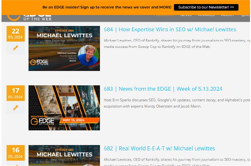 Podcast | EDGE of the Web