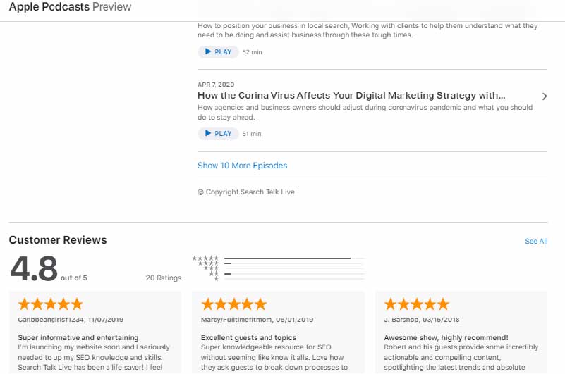Podcast | Search Talk Live