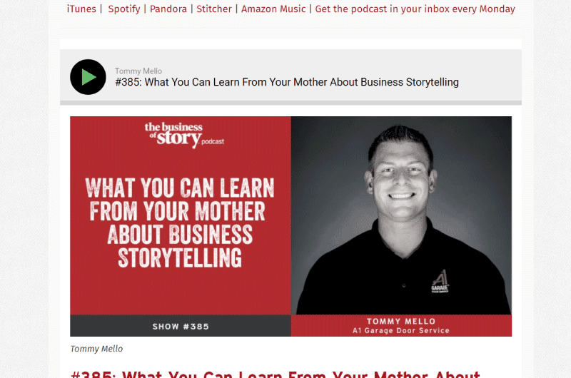 Podcast | Business of Story