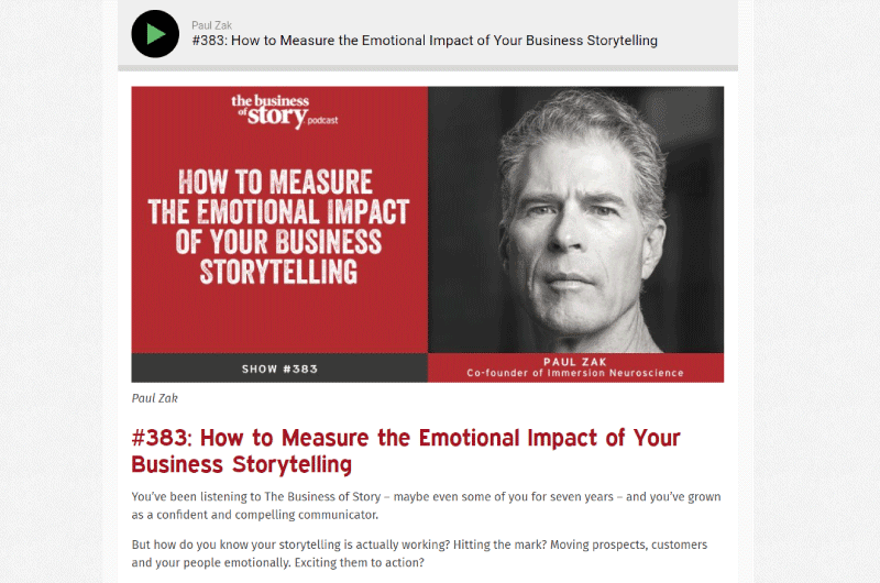 Podcast | Business of Story