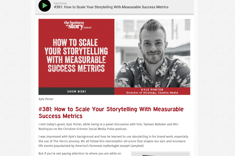Podcast | Business of Story