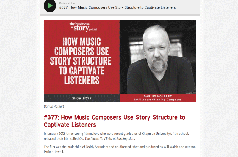 Podcast | Business of Story
